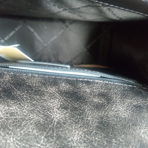 Michael Kors Black Studded Crossbody Bag - Picture 9 of 11